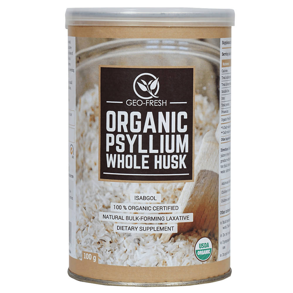 Geo-Fresh Organic Psyllium Whole Husk | Grocsy
