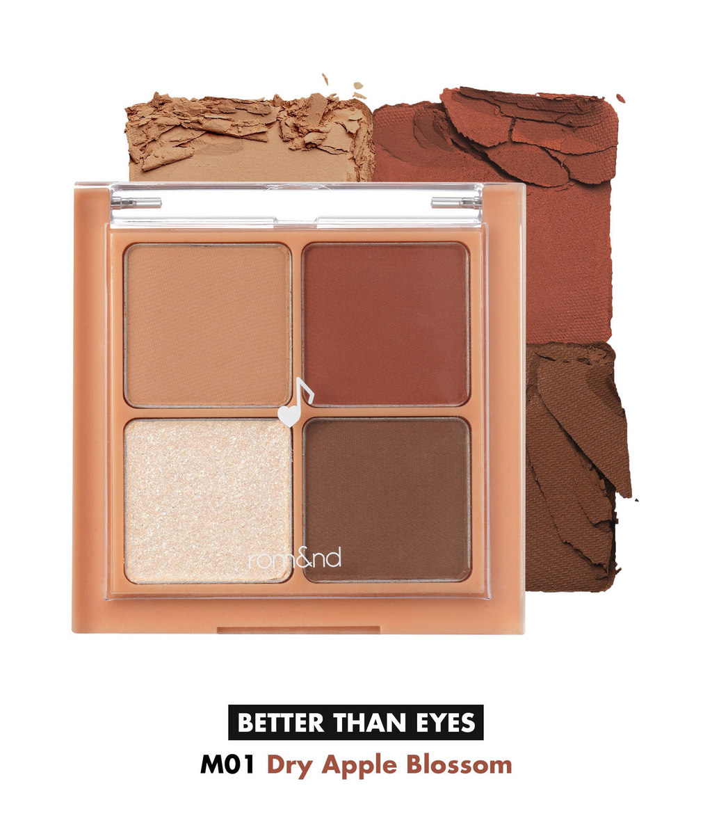 Rom&nd Better Than Eyes - M01 Dry Apple Blossom | Grocsy