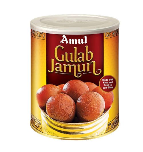 Amul Gulab Jamun - Made with Kova and Fried in Pure Ghee | Grocsy