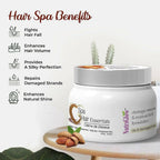 NutriGlow Hair Spa Cream with Damage Reverse & Moisture Lock Formulation for Dry & Damaged Hair | Grocsy
