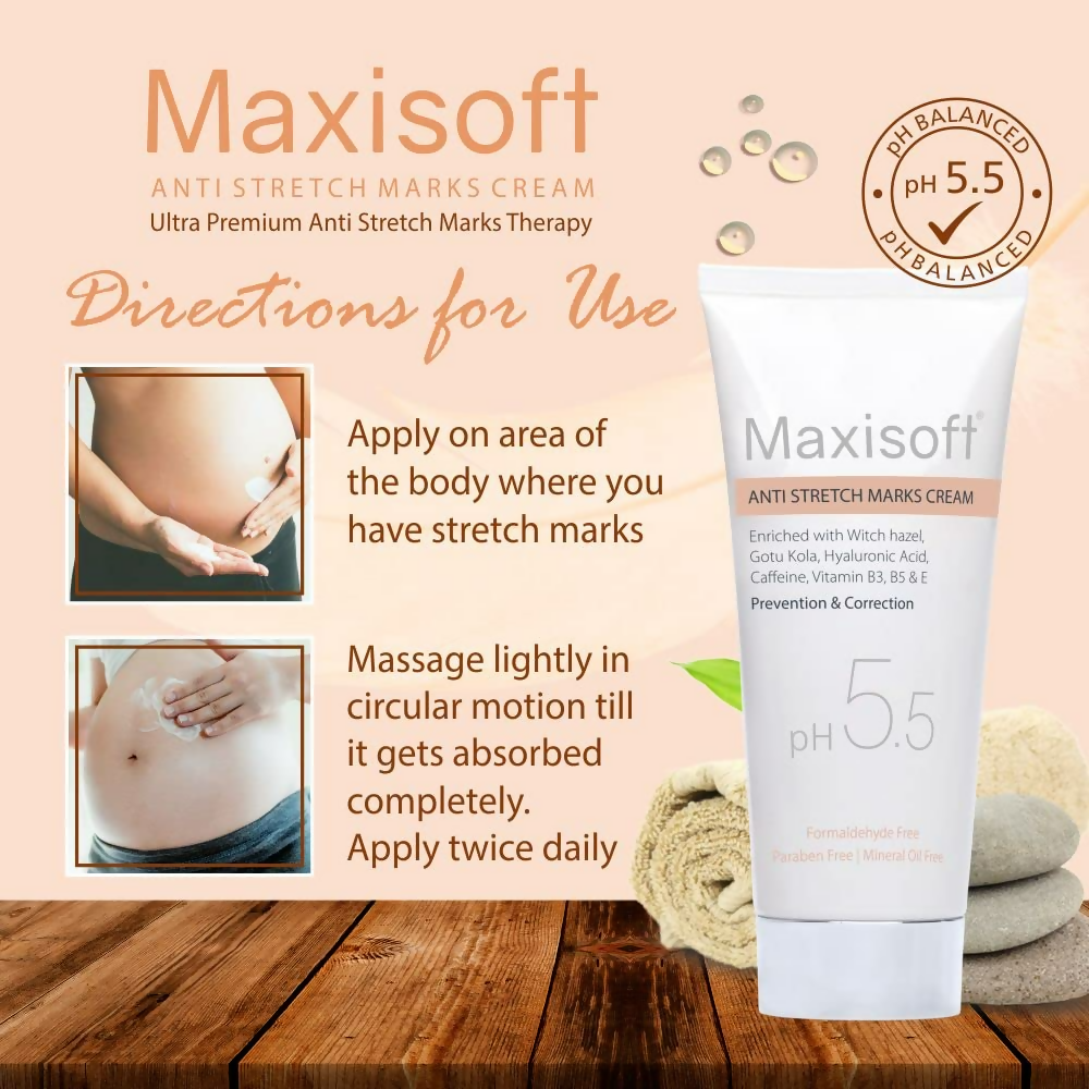 Maxisoft Anti Stretch Marks Cream | Grocsy