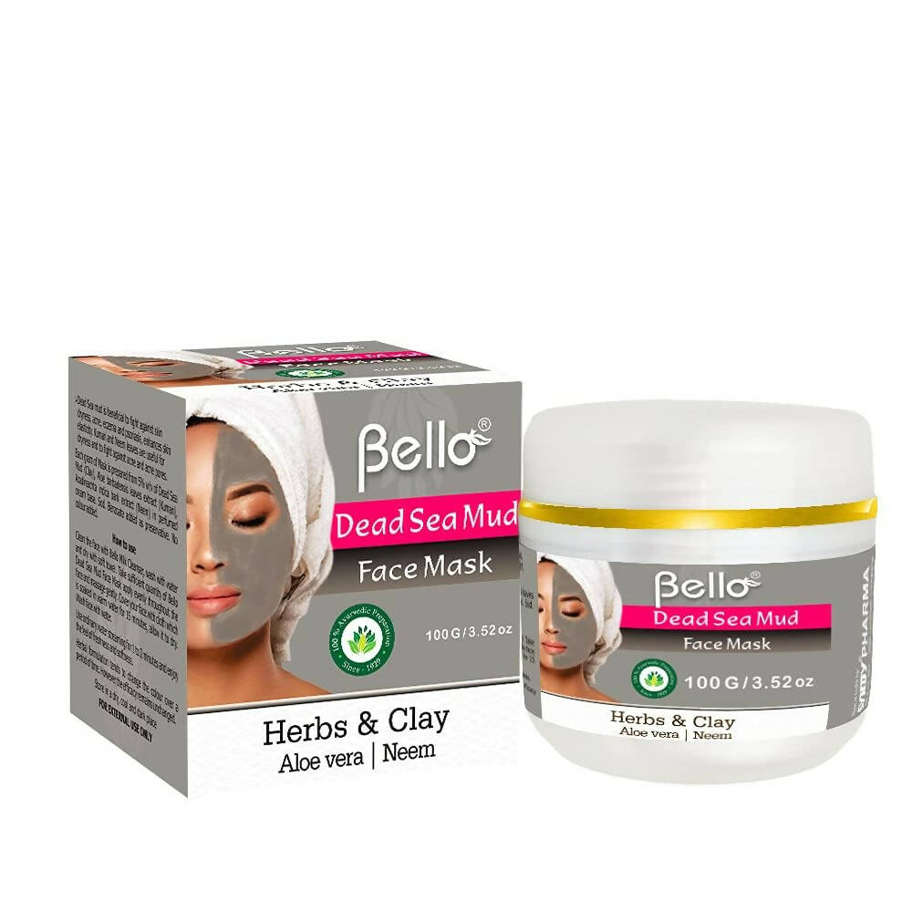 Bello Herbals Dead Sea Mud Face Mask | Grocsy