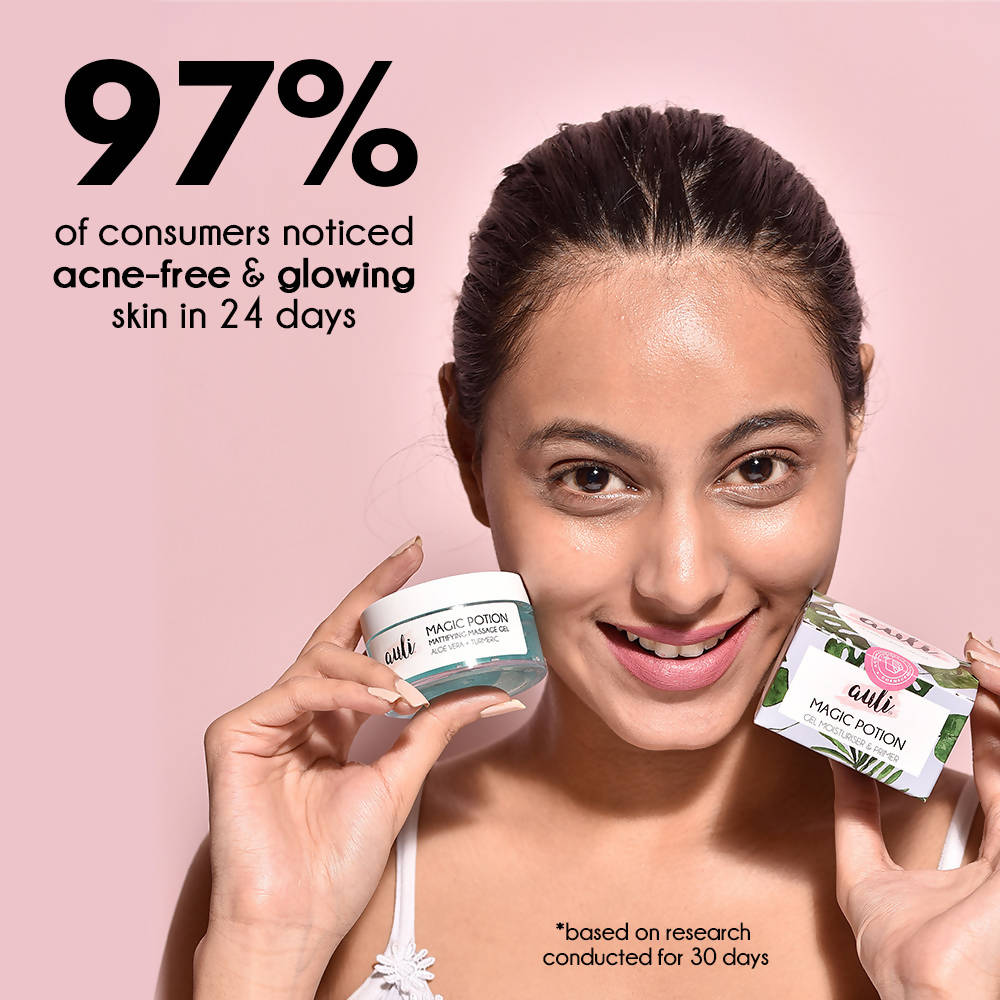 Auli Magic Potion Mattifying Massage Gel | Grocsy
