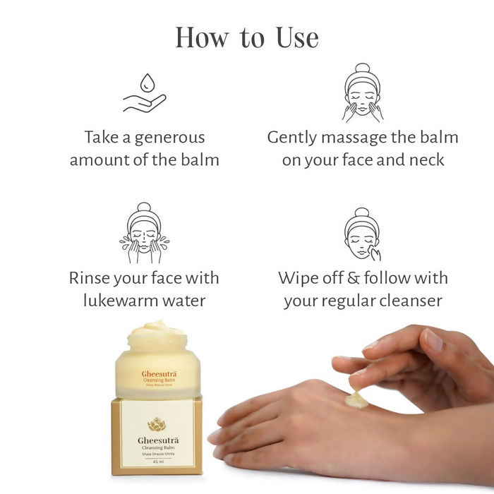 Shankara by Sri Sri Tattva Gheesutra Cleansing Balm | Grocsy
