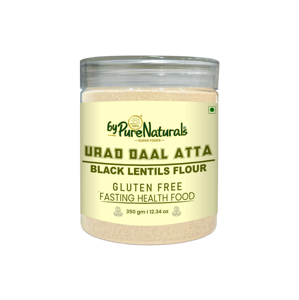 byPureNaturals Urad Daal Atta (Black Lentils Flour) | Grocsy