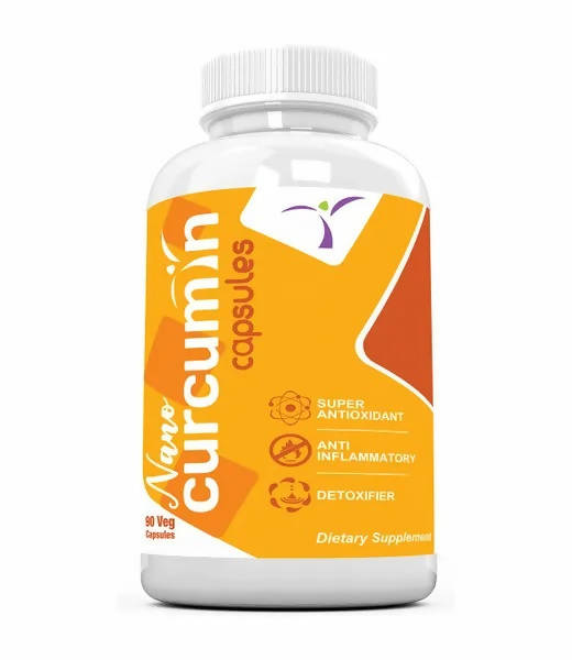 Ramini Bio Nutrition Nano Curcumin 500mg Veg Capsules | Grocsy