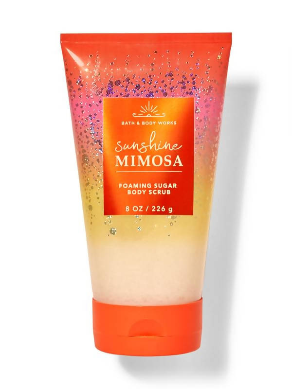 Bath & Body Works Sunshine Mimosa Foaming Sugar Body Scrub | Grocsy