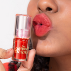 mCaffeine Shades Lip & Cheek Glow Tint Longlasting, Blendable Dewy Finish - Scarlet | Grocsy