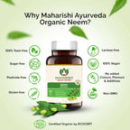 Maharishi Ayurveda Organic Neem Tablets | Grocsy