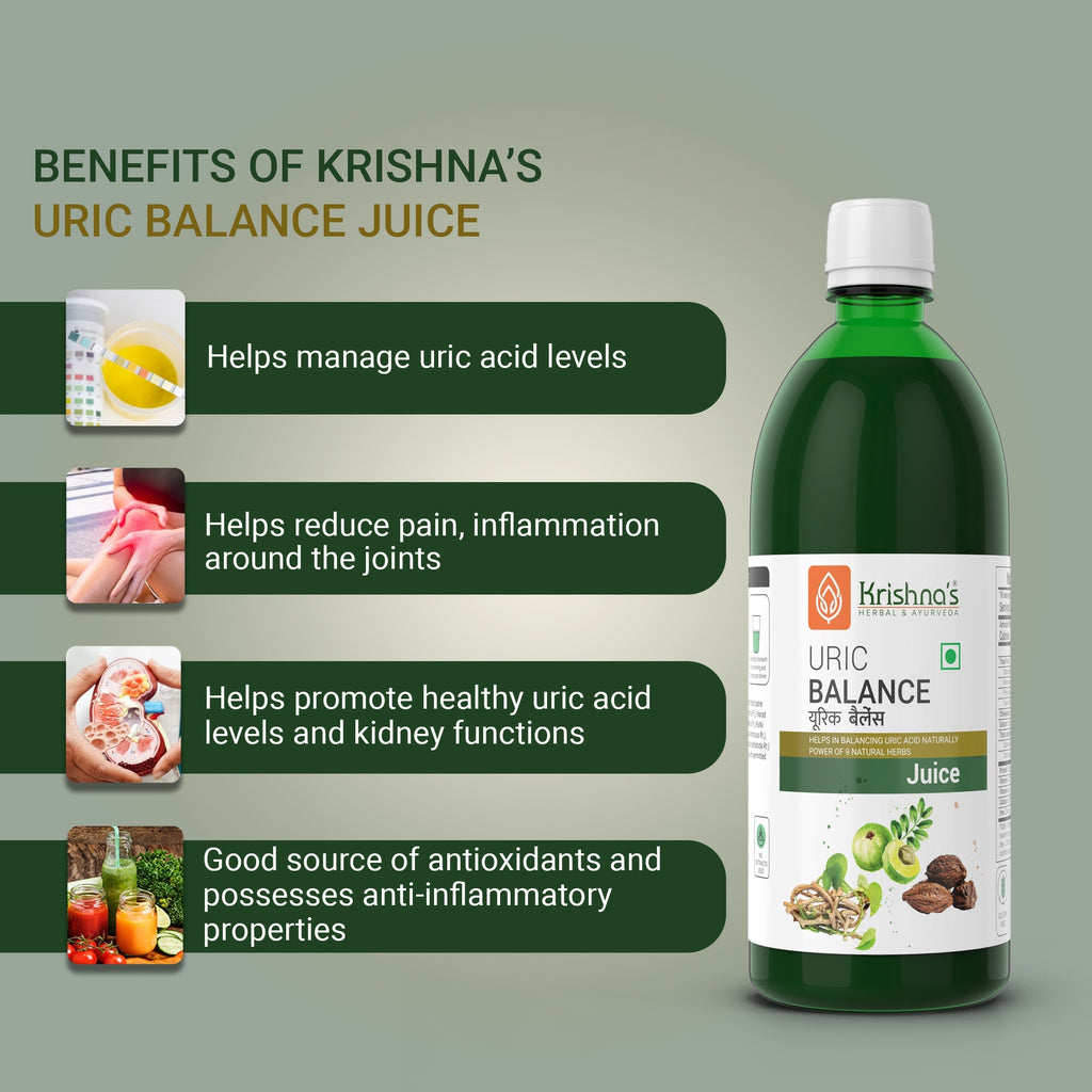 Krishna'S Herbal & Ayurveda Uric Balance Juice | Grocsy