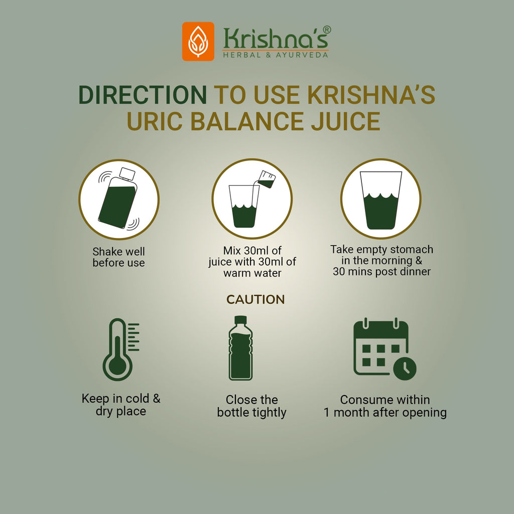 Krishna'S Herbal & Ayurveda Uric Balance Juice | Grocsy