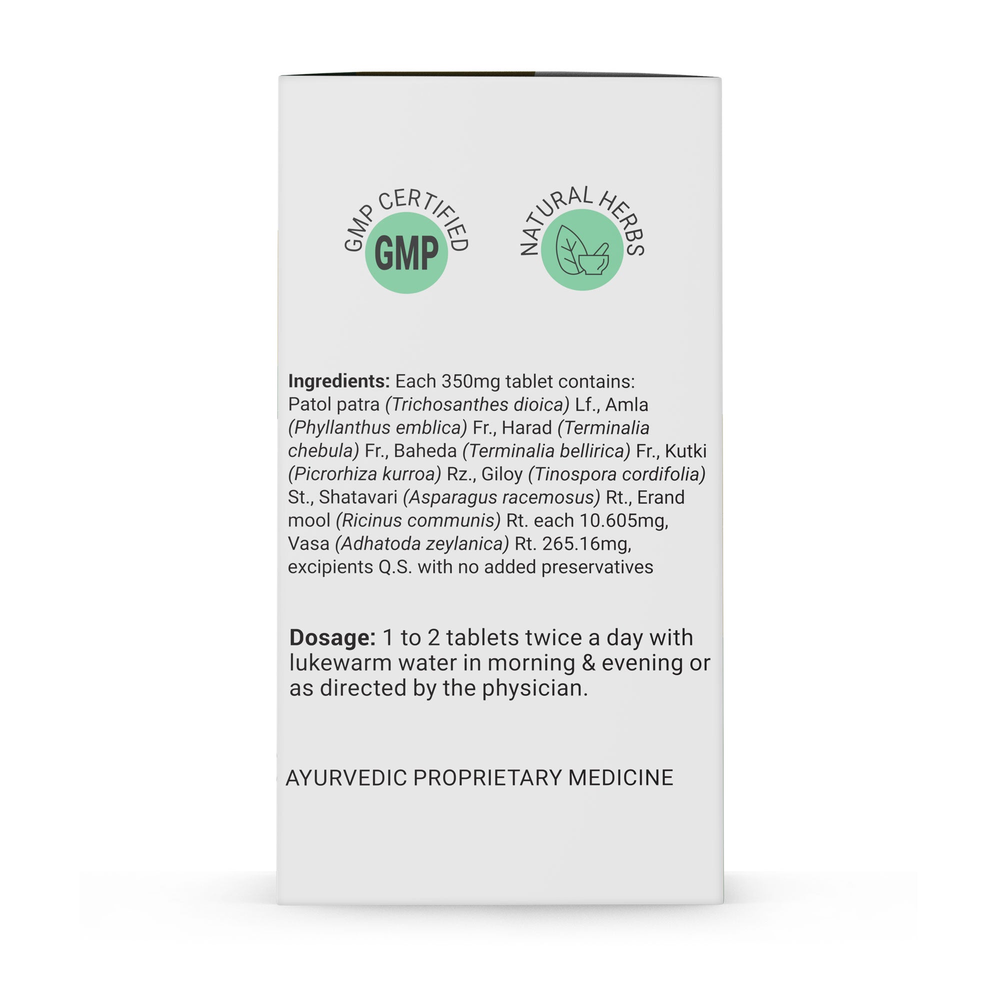 Krishna'S Herbal & Ayurveda Uric Balance Tablets | Grocsy