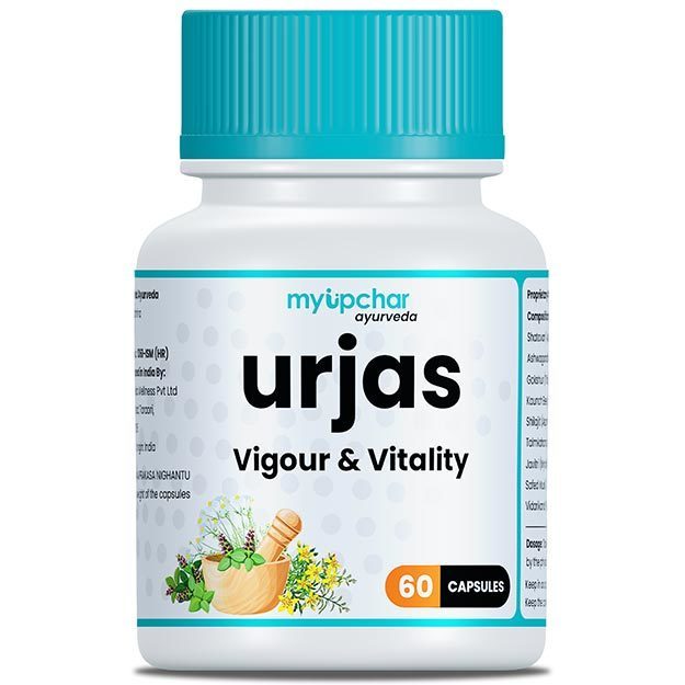 myUpchar Ayurveda Urjas Vitality Capsules | Grocsy