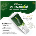 LA Organo L-Glutathione Skin Whitening Face Wash | Grocsy