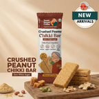 Sweet Karam Coffee Crushed Peanut Chikki Bar (Zero White Sugar) | Grocsy
