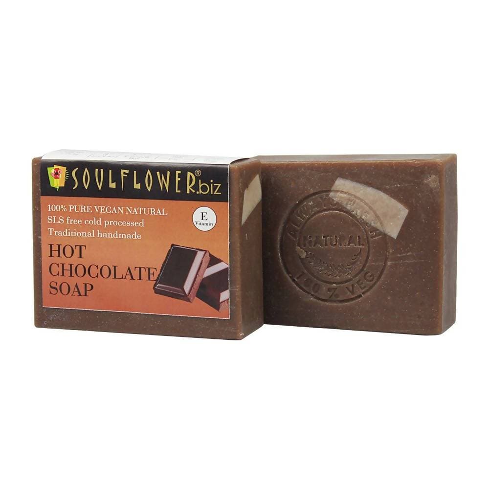 Soulflower Handmade Hot Chocolate Soap | Grocsy