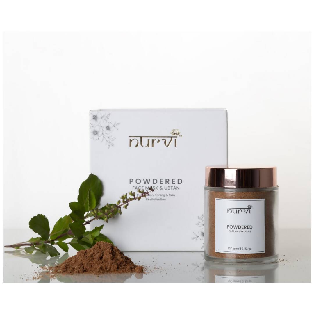 Nurvi Powdered Face Mask & Ubtan | Grocsy