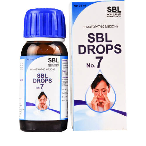 SBL Homeopathy No. 7 Drops | Grocsy