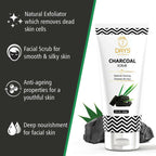 7 Days Activated Charcoal Face Scrub | Grocsy
