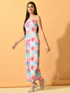 Myshka Women's Multi Bodycon Party Dress | Grocsy