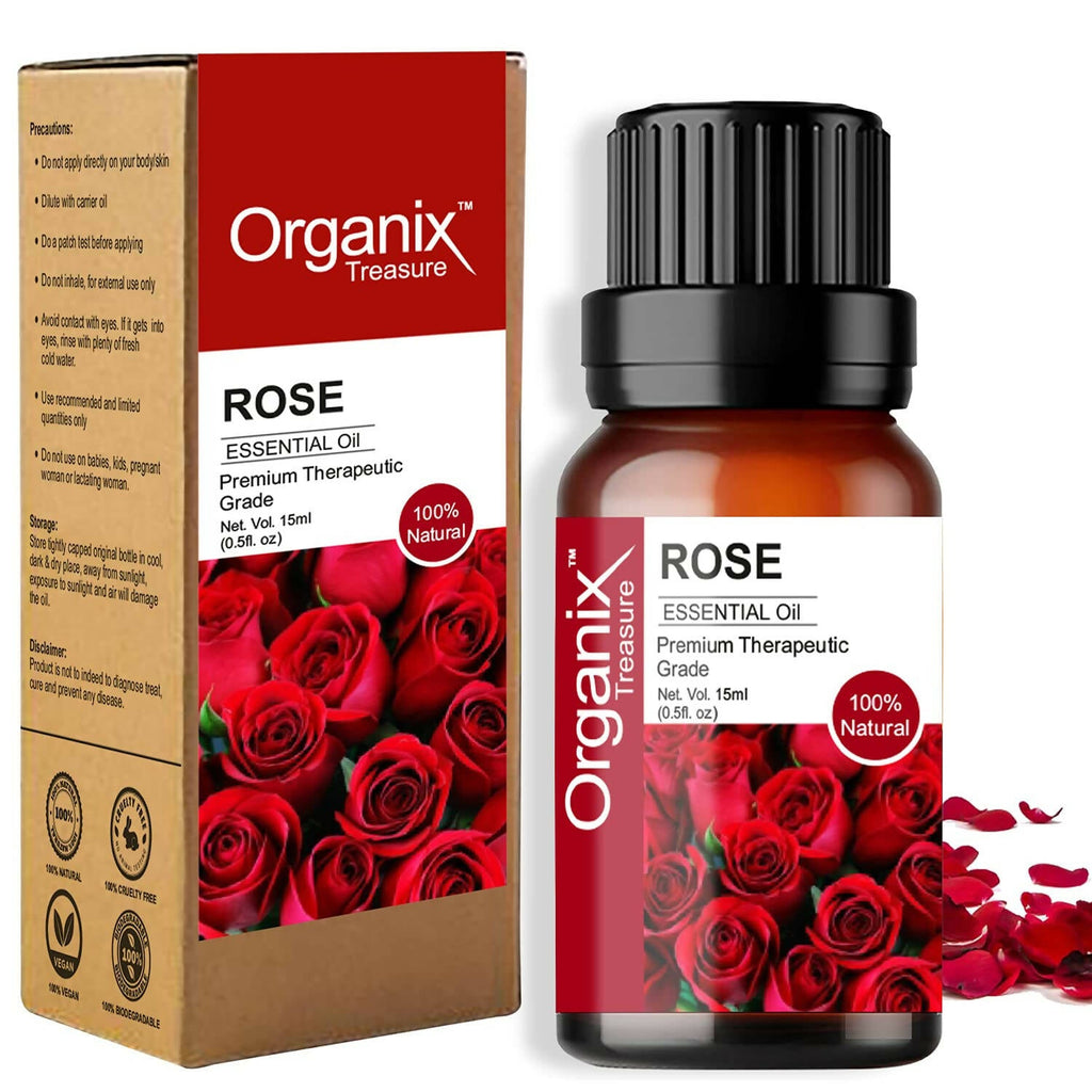 Organix Treasure Rose Essential Oil | Grocsy