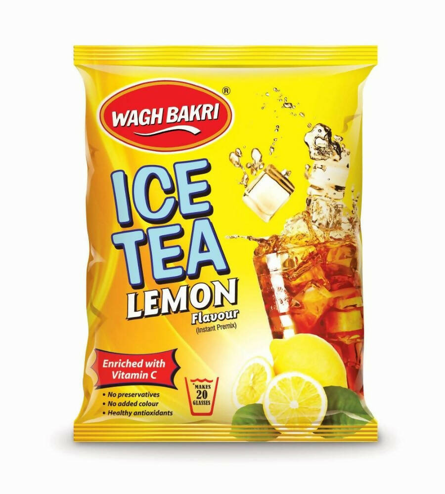 Wagh Bakri Instant Premix Ice Tea - Lemon Flavour | Grocsy