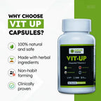 Nature Mania Vit-Up Capsules (Vit D & Vit B12 Multivitamin) | Grocsy