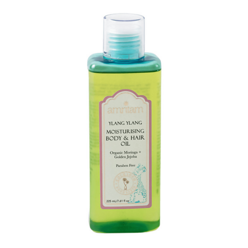 Amritam by Good Earth Ylang Ylang Moisturising Body & Hair Oil | Grocsy