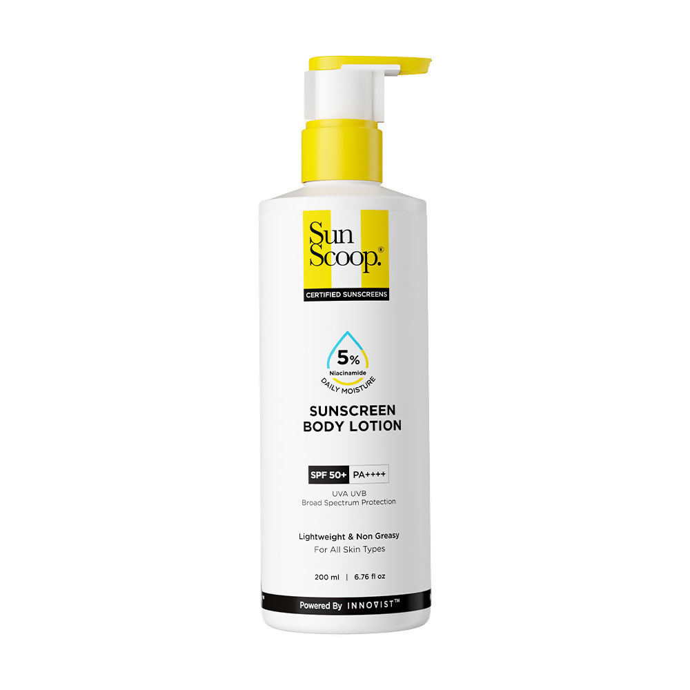 SunScoop 5% Niacinamide Daily Moisture Sunscreen Body Lotion SPF 50+ PA++++ | Grocsy