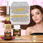 Rajasthan Herbals Onion Hair Oil & Hair Growth Stimulator Capsule Combo | Grocsy