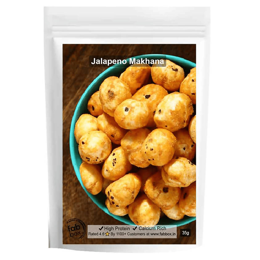 Fabbox Jalapeno Makhana | Grocsy