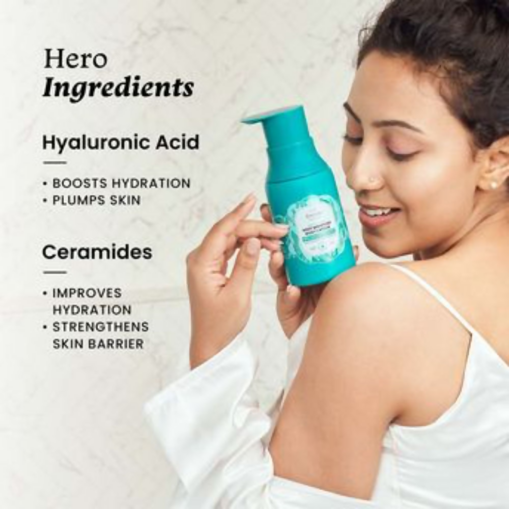 Foxtale Hydrating Body Lotion 72 HR Hydration Lightweight Serum-In-Lotion With Hyaluronic Acid & Ceramides | Grocsy