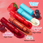 Dot & Key Barrier Repair Hydrating Lip Balm SPF 50 With Ceramides & Peptides Strawberry Red | Grocsy