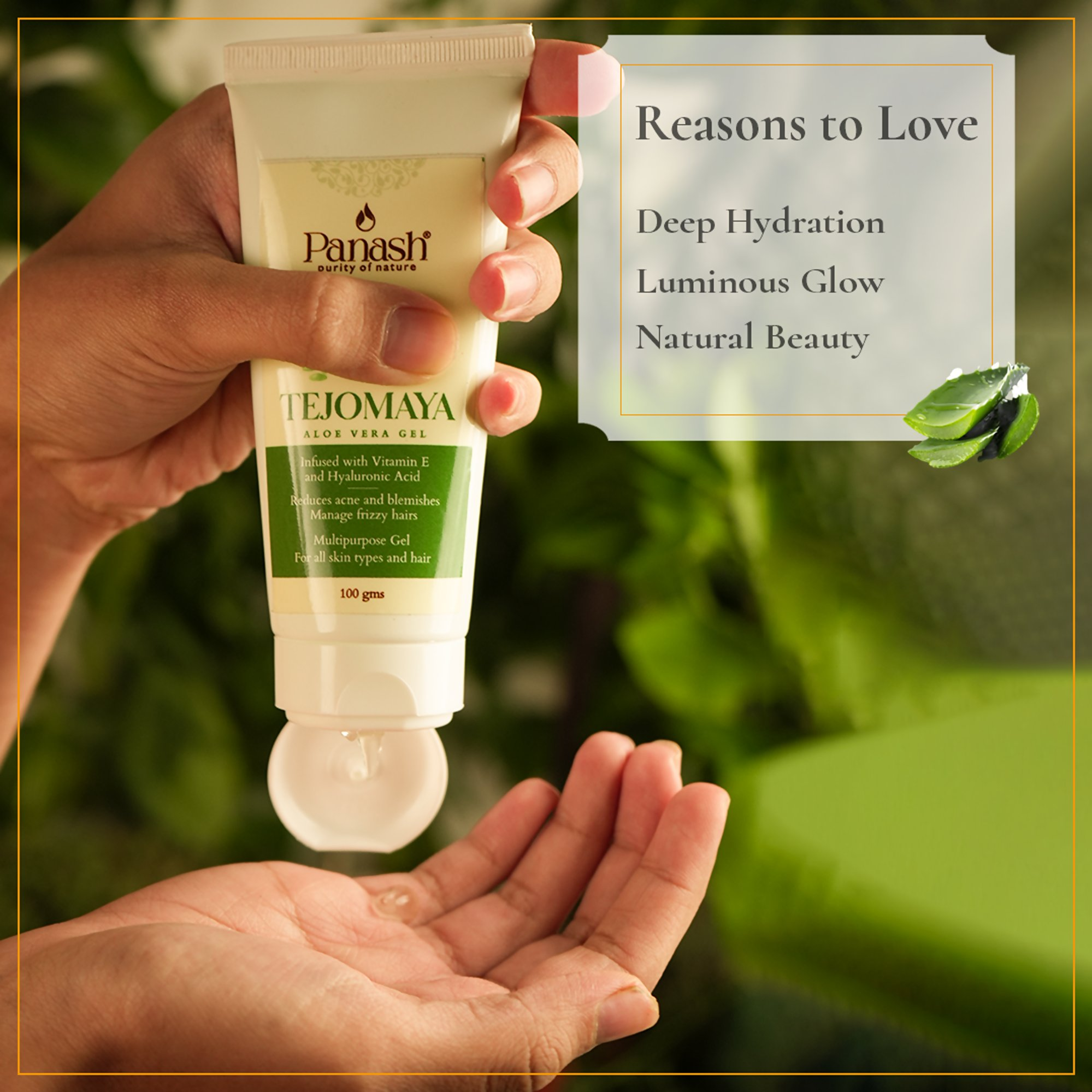 Panash Tejomaya Aloe Vera Gel | Grocsy