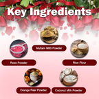 VedicAyurveda Herbal Wax Powder - Rose | Grocsy