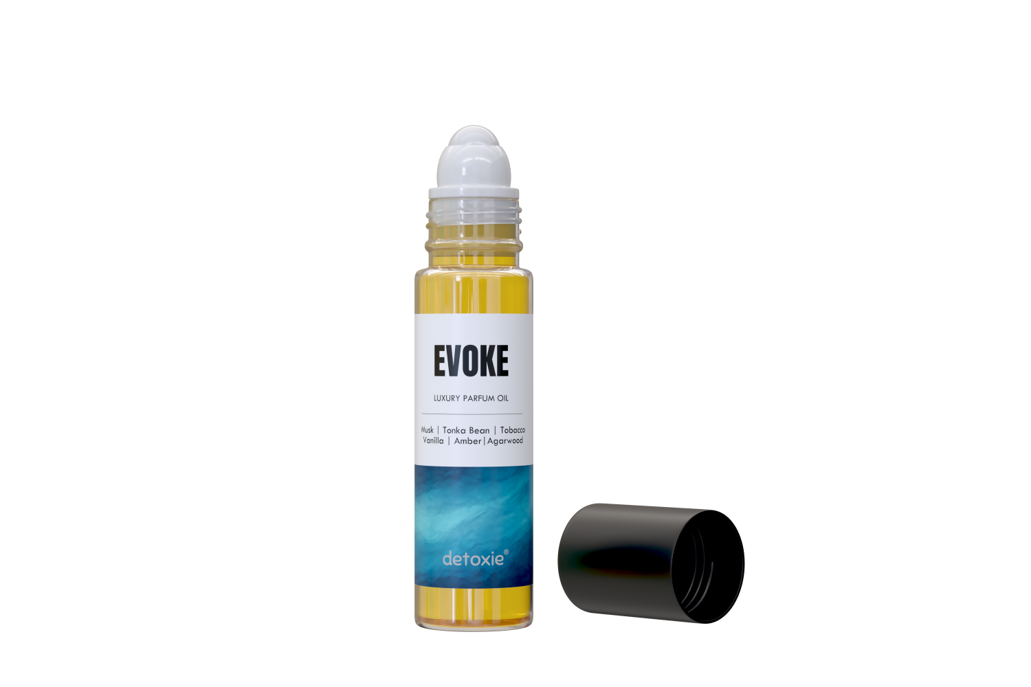 Detoxie Evoke - Luxury Parfum Oil (Attar) Non-Alcoholic | Grocsy