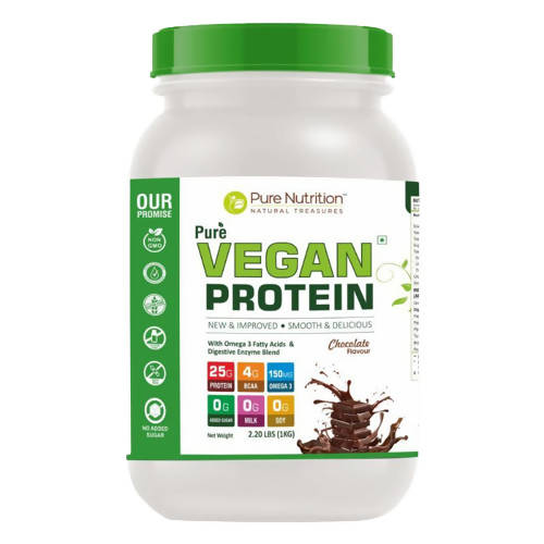 Pure Nutrition Pure Vegan Protein Powder | Grocsy