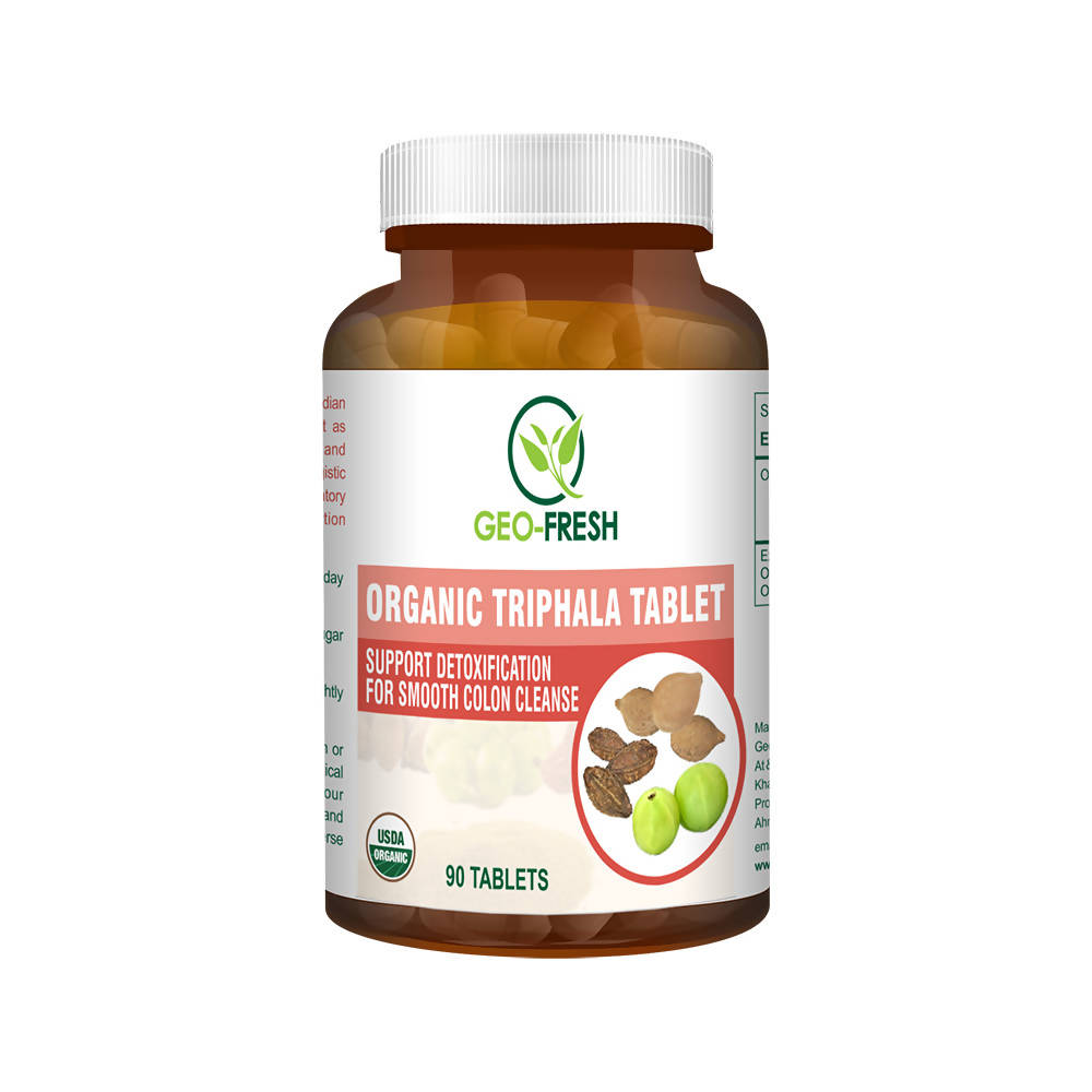 Geo-Fresh Organic Triphala Tablets | Grocsy