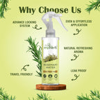 Myherb Rosemary Water Hair Spray For Regrowth, Helps Reduce Hairfall, Strengthens Hair | Grocsy