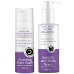 Dermistry Salicylic Acid Body Wash & Anti Acne Foaming Face Wash | Grocsy