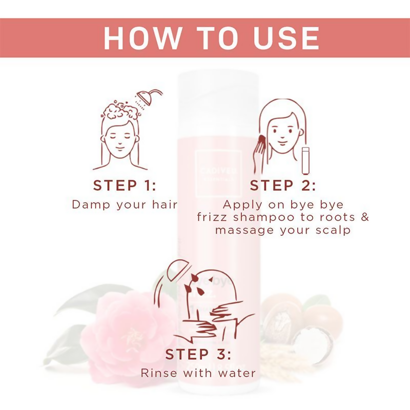 Cadiveu Bye Bye Frizz Shampoo | Grocsy