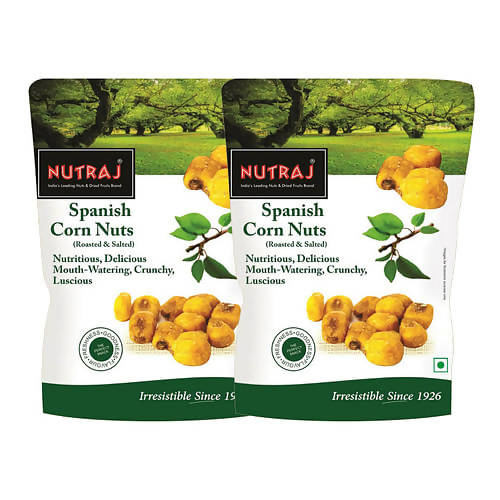 Nutraj Spanish Corn Nut (Roasted & Salted) | Grocsy