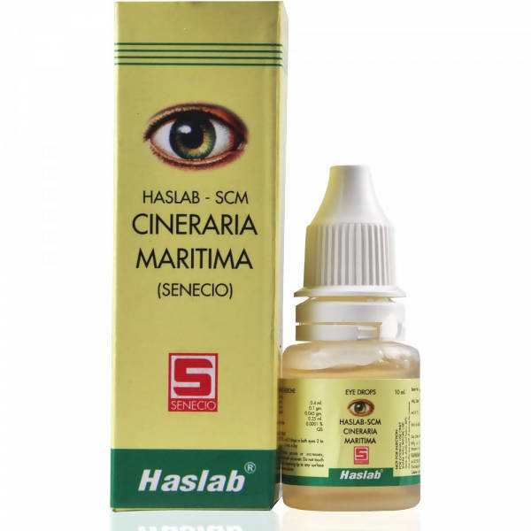 Haslab Homeopathy Scm C-ineraria Maritima Eye Drops | Grocsy
