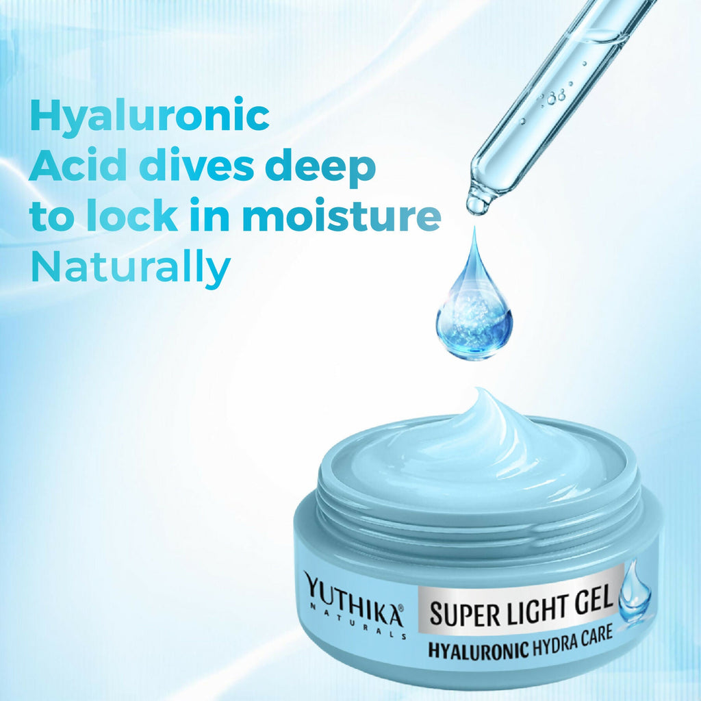 Yuthika Super Light Gel Face Moisturizer With Hyaluronic Acid | Grocsy
