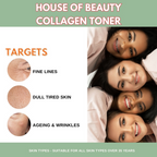 House of Beauty Mature Skin Collagen Toner | Grocsy