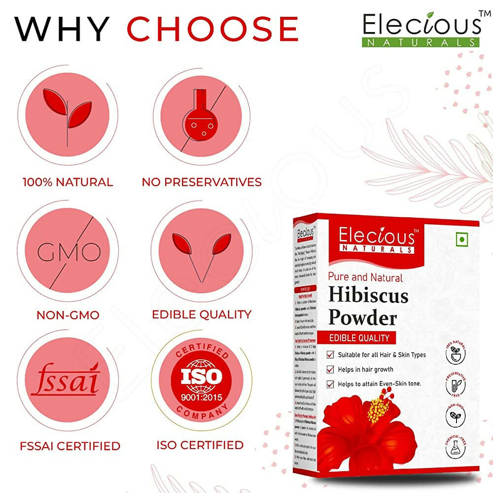 Elecious Naturals Hibiscus Powder | Grocsy