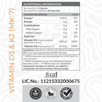 As-It-Is Atom Vitamin D3 & K2 (Mk-7) Veg Capsules | Grocsy