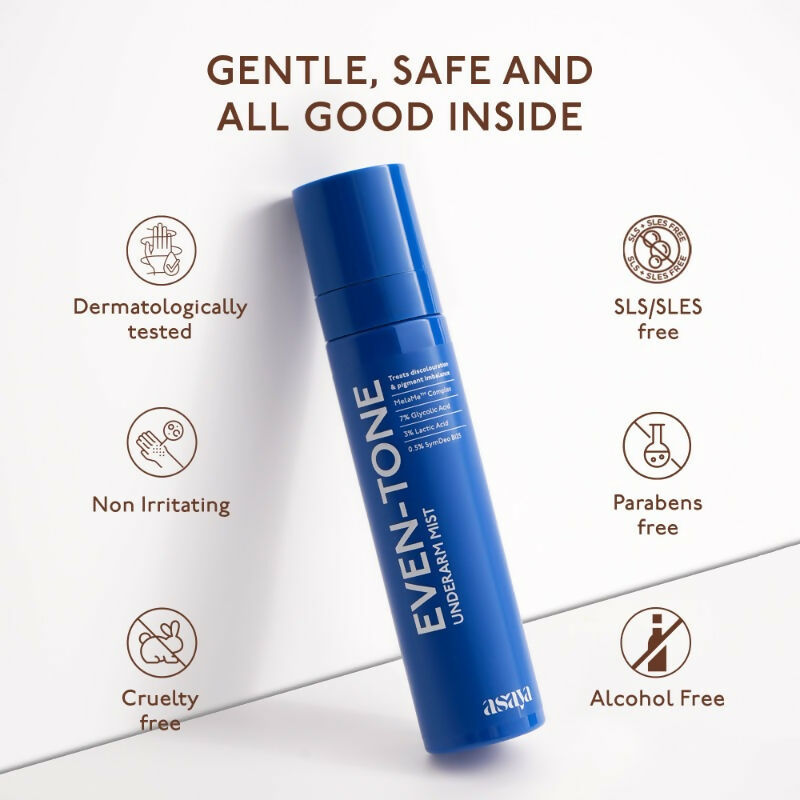 Asaya Depigmentation Underarm Mist for Dark Underarms with MelaMe Complex | Grocsy