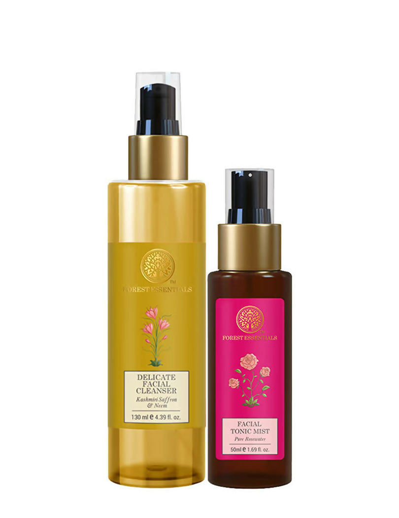 Forest Essentials Cleanser & Toner Duo Combo | Grocsy