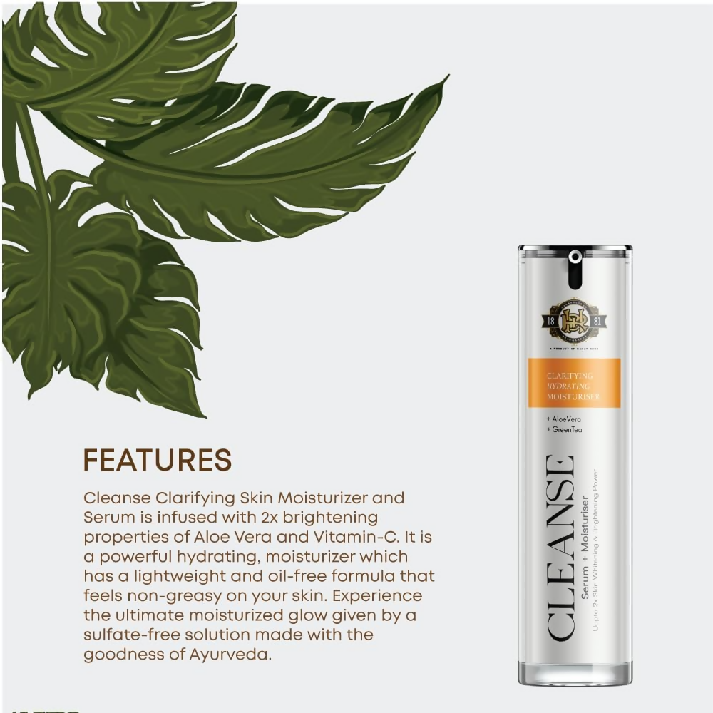 Cleanse Ayurveda Face Serum Moisturizer | Grocsy